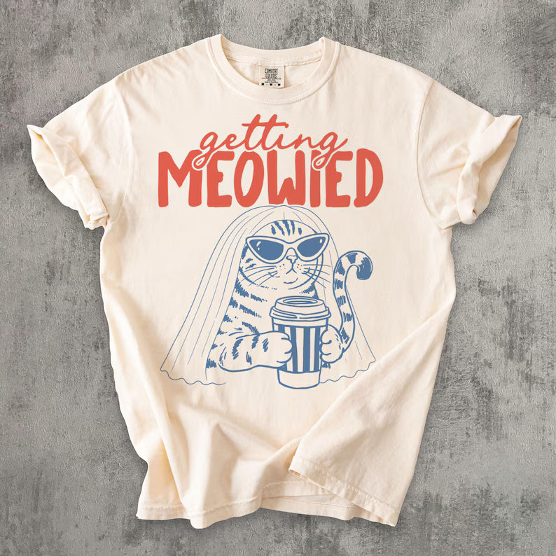 Getting Meowied Shirt, Funny Cat Bride Tee, Cat Wedding Shirt, Bachelorette Cat Lover Gift, Bridal Shower Cat Graphic Tee cebb43ff-5fc9-4150-aaf0-58f4de4bcfbe-fd-7-.jpg