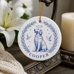Blue Porcelain Pet Memorial Ornament – Name Personalized - Personalized Ornament cec46175-776e-492c-80c8-1d25c1e8a7ca.jpg