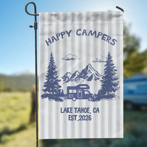 Personalized Happy Campers Flag – Custom RV Campsite Decor Keepsake ced68125-5053-4833-b651-b589acdf3822-DSFSF-2-.webp