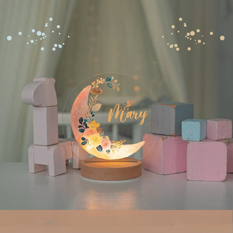 Baby Girl Gift, Personalized Night Light for Kids, Custom Night Light, Infant Gift, Personalized Lamp, Name Night Light cf150f32-fb43-418e-95b7-9278181e554d.jpg