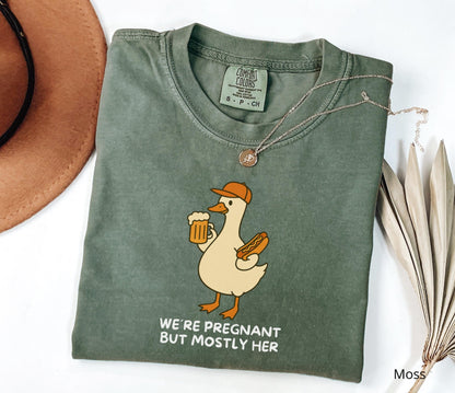 Funny Pregnancy Announcement Comfort Colors Shirt, Expecting Mom and Dad Tee, Funny New Dad Goose Lovers Shirt, Dad Pregnancy Reveal Tee cf452f72-7c1c-4958-acff-9f200cad9189-3.jpg