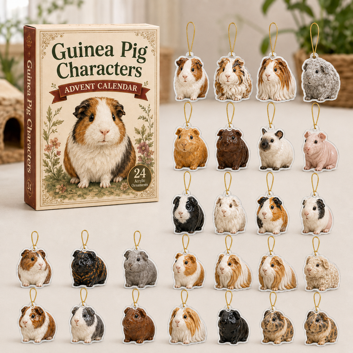 Guinea Pig Character Advent Calendar 2026 - 24-Day Festive Countdown, Acrylic Charms Blind Box - Gift For Guinea Pig Lovers cf528944-67b2-44d5-bfd8-ef6af5e4c65c-guinea-pig-box-charms.png