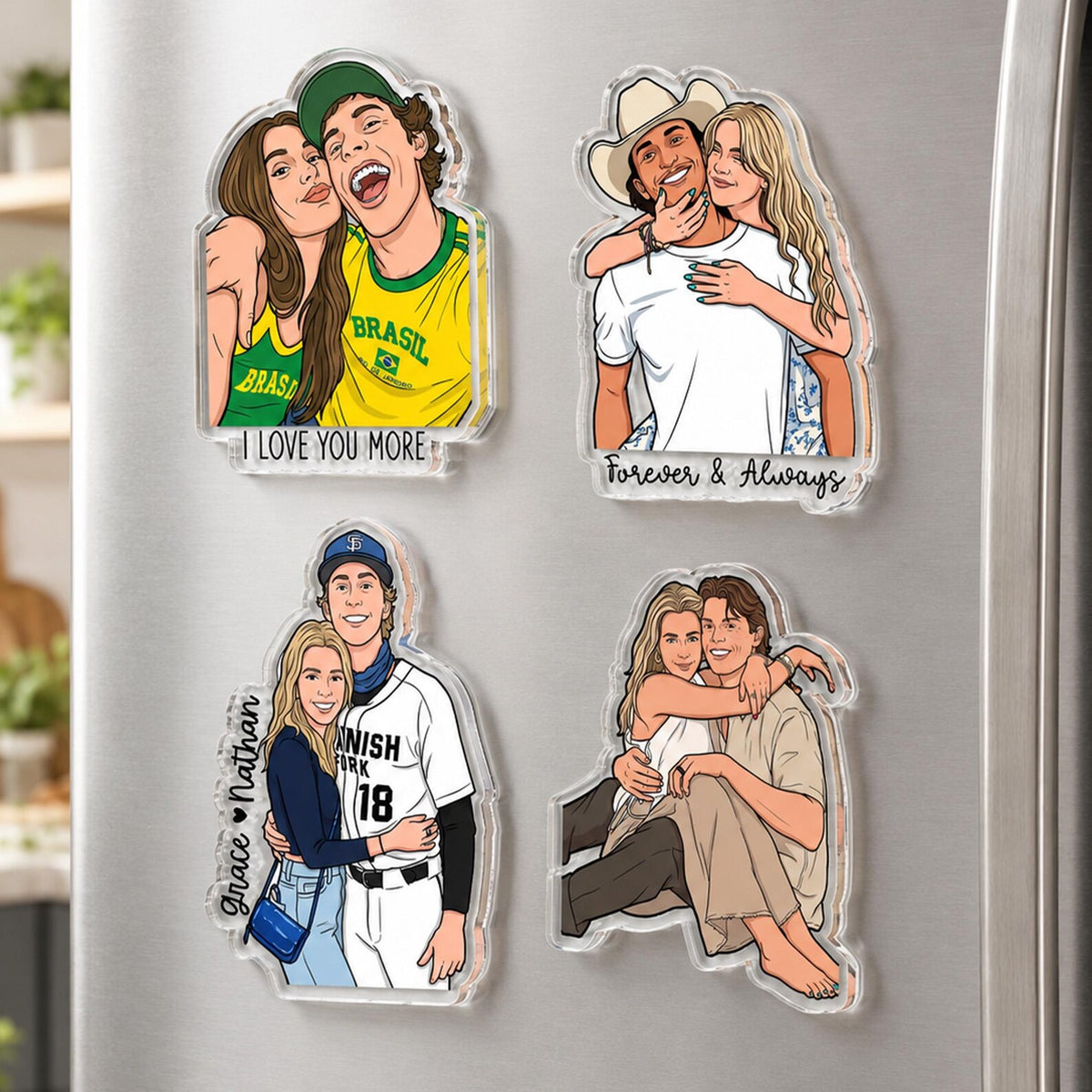 Personalized Portrait From Couples Photo Fridge Magnet, Custom Photo Couples Magnet, Anniversary Gift For Him, Her, Gift For Boyfriend cf7aff80-2e26-4485-ad03-fc38ddea214c-d-esffs-3-.jpg
