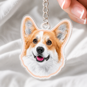 Custom Pet Photo Die-Cut Acrylic Keychain - Personalized Acrylic Keychain cfbd7daf-5af8-4e2d-923d-096a6e793dec.png