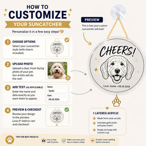 Custom Pet Line‑Art Cheers Ceramic Coaster - Personalized 1 Layered Suncatcher with Charm cfc2b053-ac8c-49f0-a334-9464bfd51dca.jpg