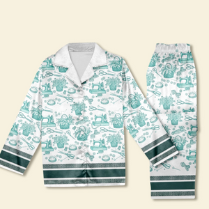 Toile de Jouy Sewing - Personalized Pyjamas - Christmas Gifts for Sewing Lovers, Tailors