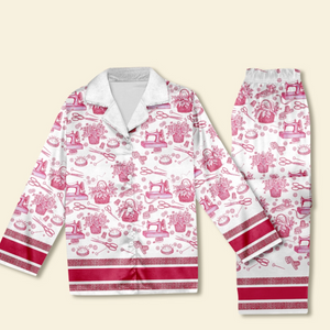 Toile de Jouy Sewing - Personalized Pyjamas - Christmas Gifts for Sewing Lovers, Tailors