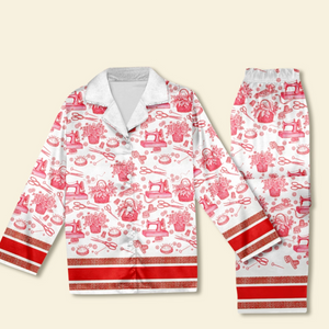 Toile de Jouy Sewing - Personalized Pyjamas - Christmas Gifts for Sewing Lovers, Tailors