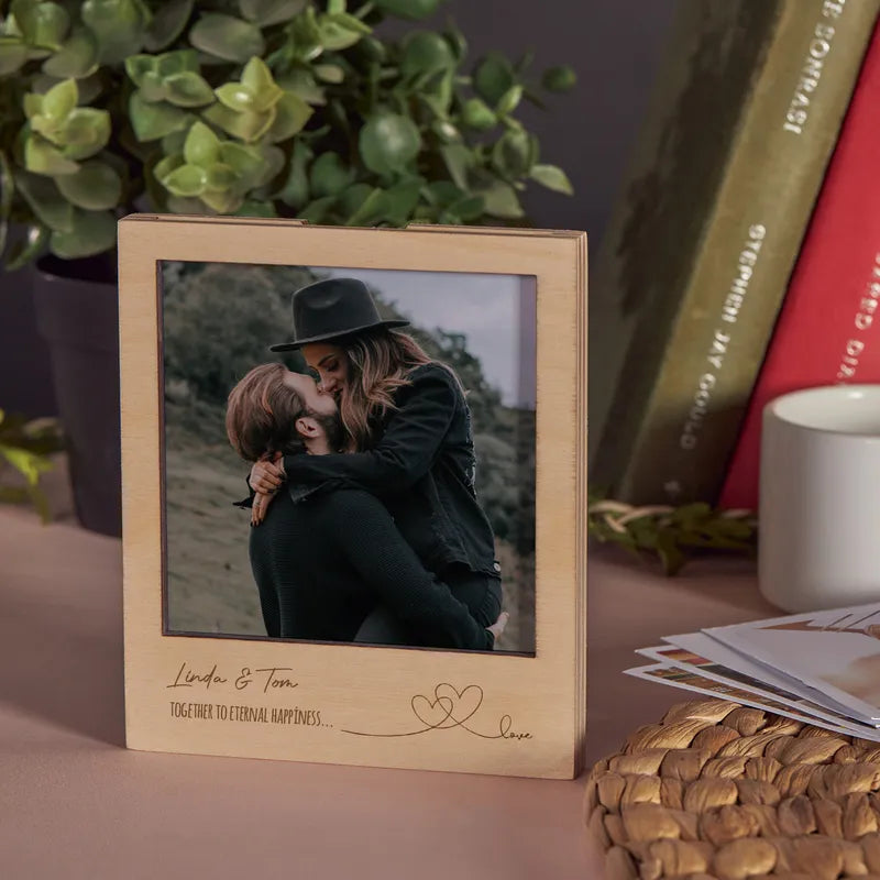 Couples Gift Mini Photo Printed Picture Frame