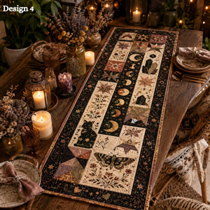 Halloween Quilted Table Runner, Fall Table Runner, Pumpkin Cat Ghost Bat Table Decor, Spooky Autumn Dining Table Runner Halloween Home Decor d0223437-334b-42a4-a01b-9162bd976a32-banner-5.png