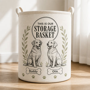 Personalized Dog Names Storage Bag – Wreath Edition - Personalized Storage Bag d02e2f02-2916-40f0-9d85-a2860b09ecb2.jpg