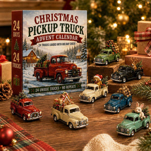 Pickup Truck Advent Calendar 2026, 24 Day Christmas Countdown, 2D Acrylic Classic Truck Ornaments, Holiday Decor Gift for Truck Lovers d033f618-e090-4fe9-a90b-1db395a8454b-il_1588xN.8574090361_56z0.jpg