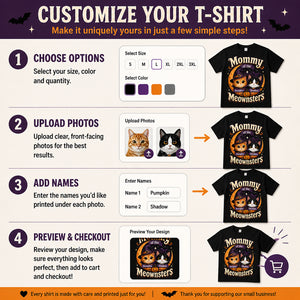 Mommy of the Meownsters – Custom Pet Portrait Tee (2 Cats) - Personalized T-shirt d039dac7-86cb-4617-b8da-b8a5ad48d2b3.jpg