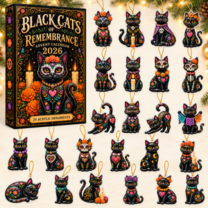 Black Cats of Remembrance Advent Calendar 2026 - 24-Day Festive Countdown, Acrylic Charms Blind Box - Gift For Family & Friends d044dbe8-c805-4228-9cf4-20e0ce68ddbb-cat-box-charms.png
