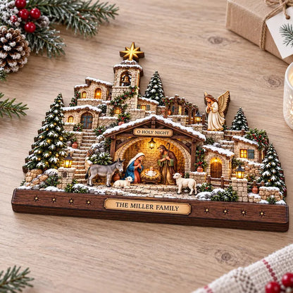 Personalized Nativity Christmas Village Wooden Block, Custom Family Holy Night Decor, Religious Christmas Winter Festive Home, Xmas Gift d06e2b66-322f-4e34-b8ea-43601a399eb3-ghgh-28-.webp