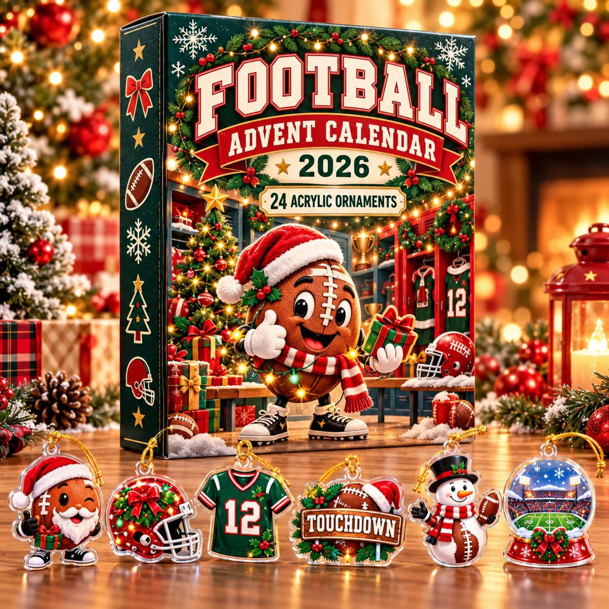 Personalized Football Advent Calendar 2026, 24 Acrylic Christmas Ornaments, Football Fan Gift Addie Alm d0945e14-4303-42af-bded-ef9bcf165df9-il_1588xN.8638626913_12iw.jpg