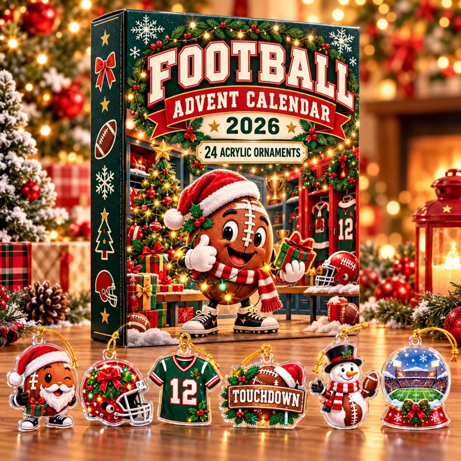 Personalized Football Advent Calendar 2026, 24 Acrylic Christmas Ornaments, Football Fan Gift Addie Alm d0945e14-4303-42af-bded-ef9bcf165df9-il_1588xN.8638626913_12iw.jpg