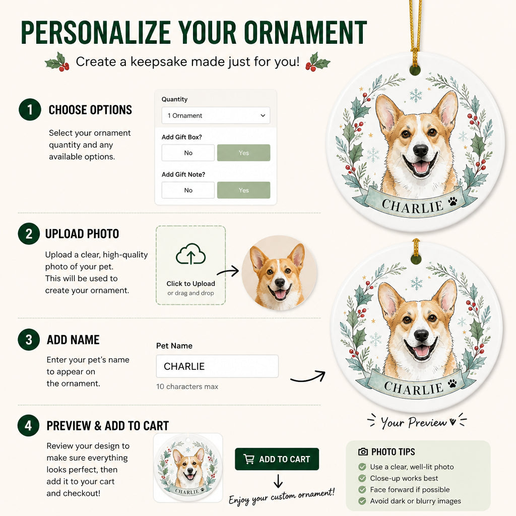Watercolor Pet Portrait Name Ornament - Personalized Ornament d0b63252-67e4-4531-b342-2541136d4388.jpg