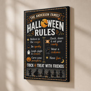 Personalized Family Halloween Rules Canvas - Personalized Canvas d0c1ae15-8770-4f54-a7d8-f7d92cae2804.jpg