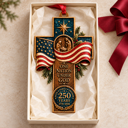 Faith Family Freedom Patriotic Cross Ornament, American Flag 2D Wooden Christmas Decor, One Nation Under God Gift d0c2f92c-a144-4a9b-a80a-2596923c5b34-Th-nh-gi-trong-h-p-qu-ng-1.png