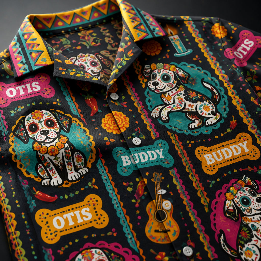 Personalized Sugar Skull Dog Name Hawaiian Shirt - Personalized Hawaiian Shirt d0c73af3-1dd8-4298-81d3-4dd1d0050325.jpg