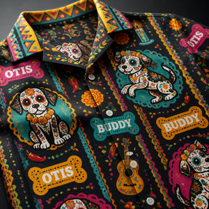 Personalized Sugar Skull Dog Name Hawaiian Shirt - Personalized Hawaiian Shirt d0c73af3-1dd8-4298-81d3-4dd1d0050325.jpg