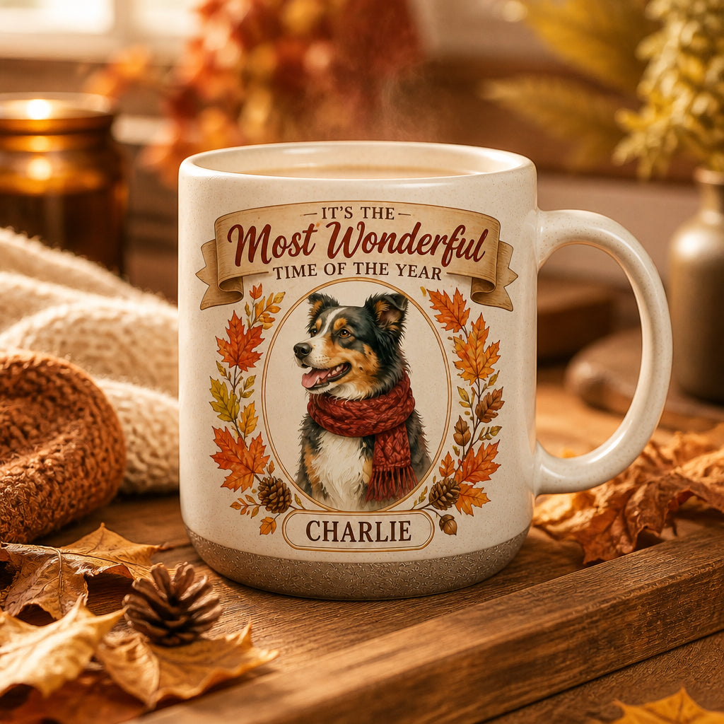 Autumn Pet Portrait Pottery Mug – It’s The Most Wonderful Time Of The Year - Personalized Pottery Mug d108c6c4-459c-42a5-917f-91528aa10acb.jpg