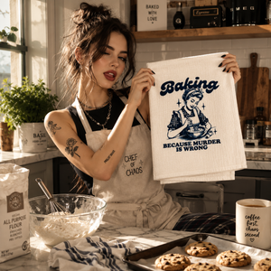 Baking Because Murder is Wrong Funny Retro Kitchen Towel | Vintage Cat Gift For Mom Dish Towels | Housewarming Shower d11247c0-b8b1-4dec-a17c-5a5cb4dc0cbe-b5506708-adbe-43ea-82e6-5bb891ad210c.png