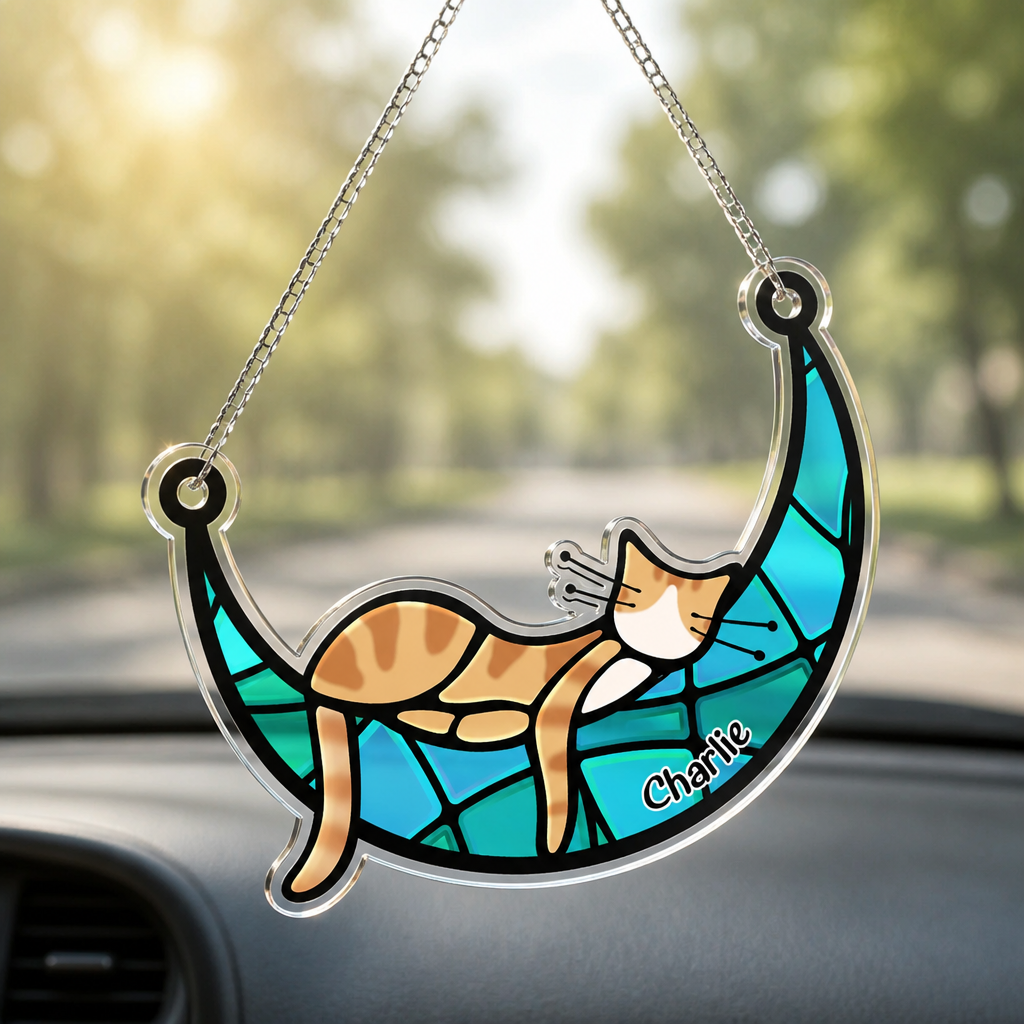 Personalized Stained-Glass Cat Suncatcher (Pet Name) - Personalized Suncatcher Ornament d113c758-84dd-4a94-a845-c3291b3a522b.png