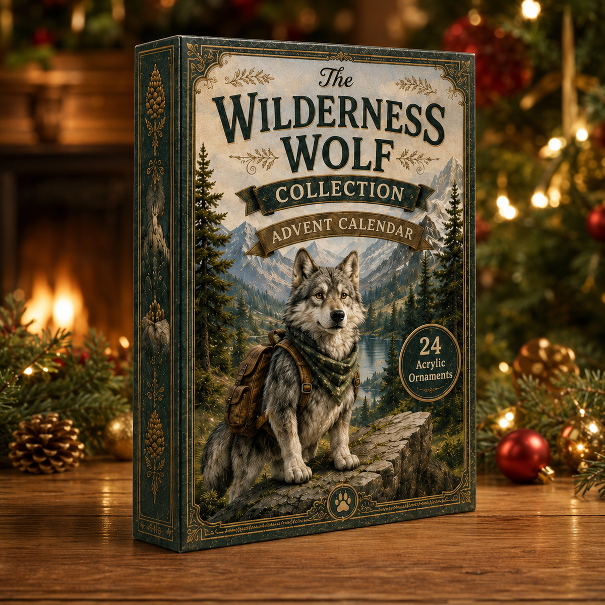 Wilderness Wolf Advent Calendar 2026 - 24-Day Festive Countdown, Acrylic Charms Blind Box - Gift For Wolf Lovers d12e0d1c-9e1a-4781-8d40-2f2ddde262a1-box.png