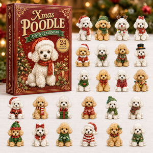 Xmas Poodle Advent Calendar 2026 - 24-Day Festive Countdown, Acrylic Charms Blind Box - Gift For Poodle Lovers d136a018-a4a4-45d1-9487-68833143eb15-poodle.jpg