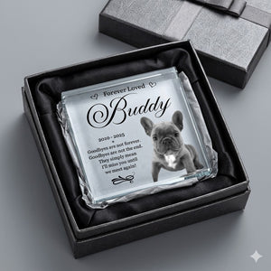 Custom Photo Someone We Love Is In Heaven - Memorial Personalized Custom Square Shaped Acrylic Plaque