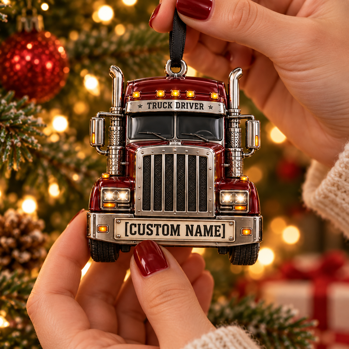 Personalized Truck Driver Christmas Gift - Custom Name Burgundy Big Rig Ornament d15ef5b5-4c7d-4e2f-a700-e5a52315038e-Image-Sep-23-2026-10_25_13-AM-3-.png