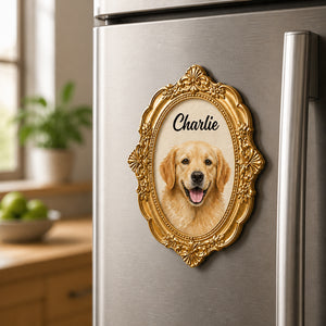 Cameo Pet Portrait Fridge Magnet - Personalized Custom Shape Fridge Magnet d1613a92-9492-4d0d-8743-2a341b2d88f0.jpg
