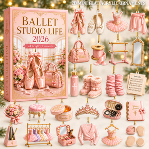 Ballet Studio Life Advent Calendar 2026 - 24-Day Festive Countdown, Acrylic Charms Blind Box - Gift For Ballet Lovers d17e2afb-23a3-4e55-a4dd-a8d5a54a02d5-ballet-text.png