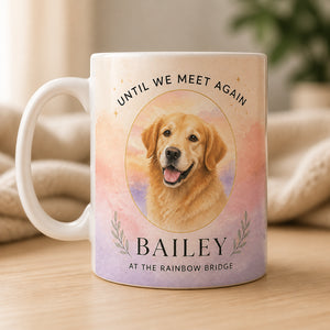 Rainbow Bridge Pet Memorial Photo Mug - Personalized Mug d18c9b0d-e8df-44b9-ba91-d1479a60d25b.jpg