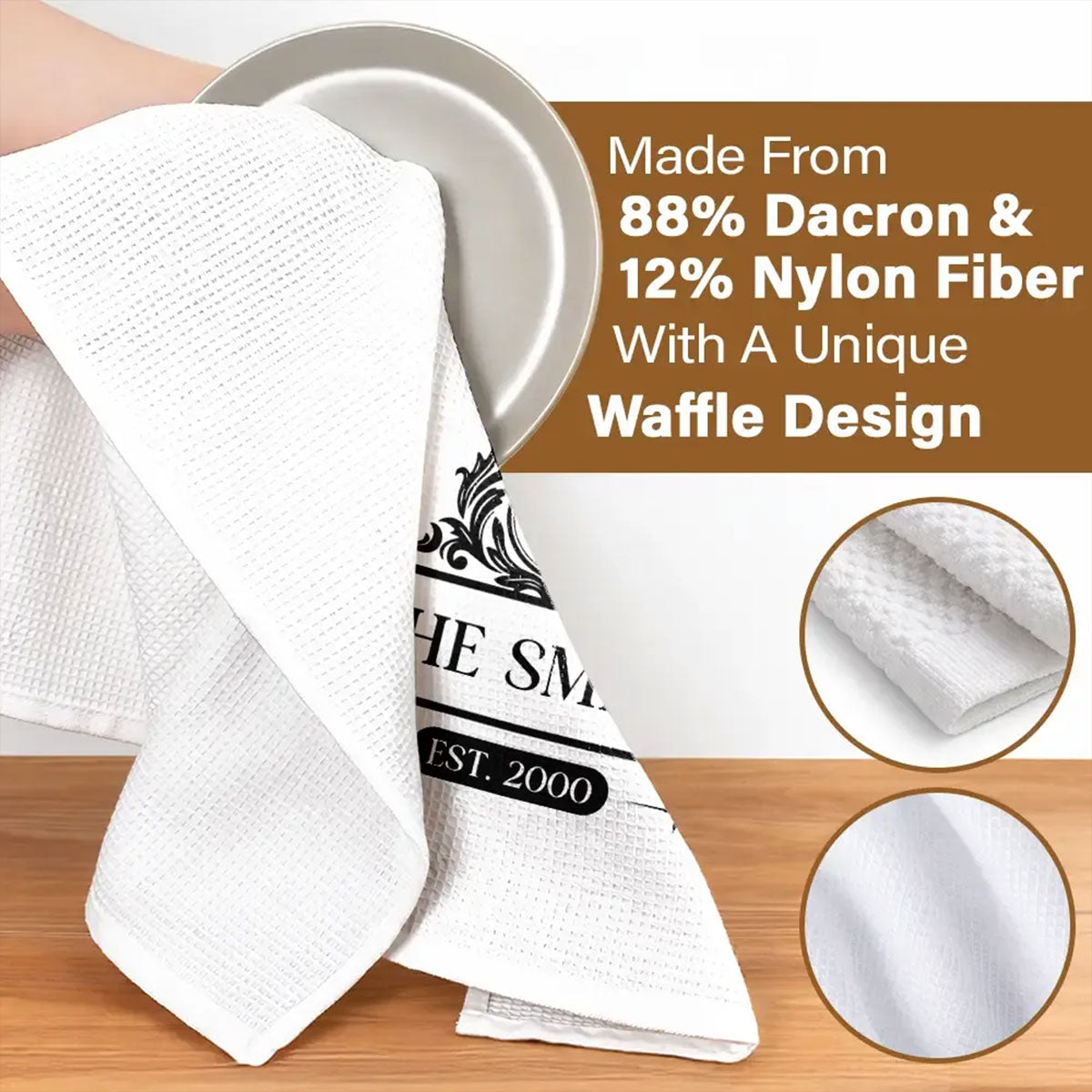 Happy Family Monogram - Personalized Kitchen Towel d19235b8-5694-4b04-8f15-b15a1c0f787e-4.jpg