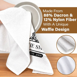 Happy Family Monogram - Personalized Kitchen Towel d19235b8-5694-4b04-8f15-b15a1c0f787e-4.jpg