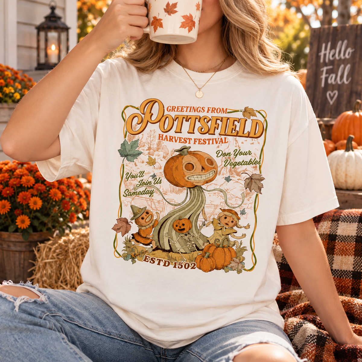 Greetings From Pottsfield Harvest Festival Shirt, OTGW Inspired Halloween Tee, Vintage Pumpkin Tshirt, Cozy Spooky Season Gift d196e13c-9669-46d9-bfcd-342f6fa85940-6f41562a-b4e2-4e65-94fd-ad30bb588d37.png