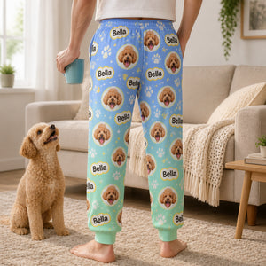 Custom Pet Face & Name Lounge Pants - Personalized Sweatpants d1975514-9461-45ed-9f51-155691301624.jpg