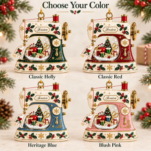 Personalized Sewing Machine Christmas Ornament 3D Relief, Custom Name Seamstress Gift for Knitting Lover d1bca995-31ca-463e-add2-c9001e4ecd37-xzcz-5-.webp