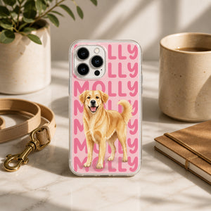 Custom Pet Portrait + Name Phone Case - Personalized Phonecase d204686c-d116-4aa8-85b3-8039ec8fe8a4.jpg