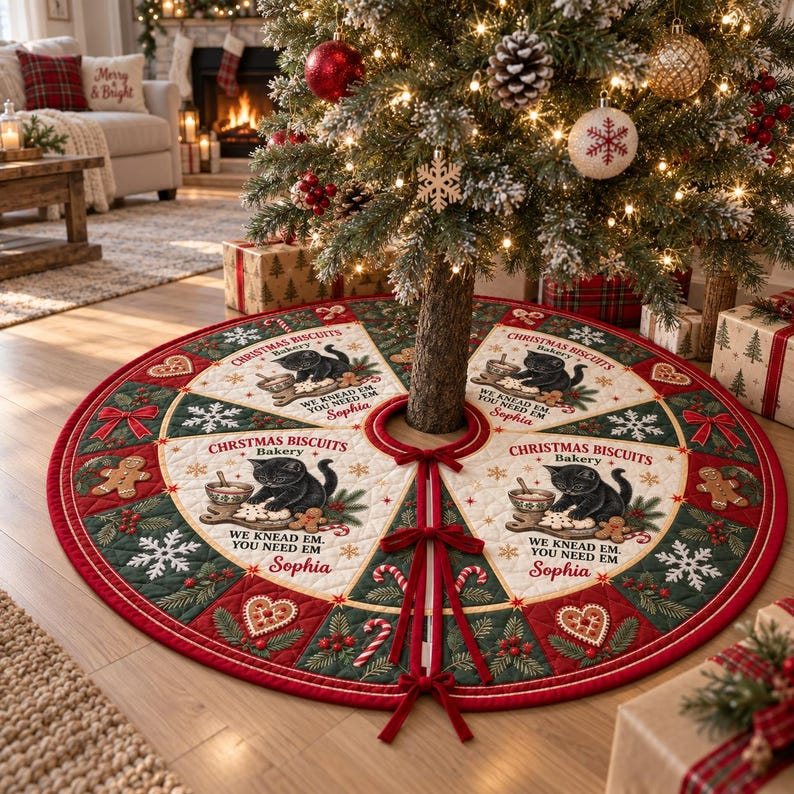 Personalized Black Cat Baker Tree Skirt: Custom Quilted Christmas Name Decor, Gift For Family, Hers d20f9fa3-a7f3-46ae-b569-a2edd9185230-il_794xN.8520637832_2igv_converted.png