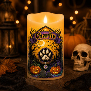 Spooky Pet Name Halloween LED Flameless Candle - Personalized Custom Led Flameless Candle d219290b-f1e6-46c6-9d6c-9e195e0c2eda.jpg