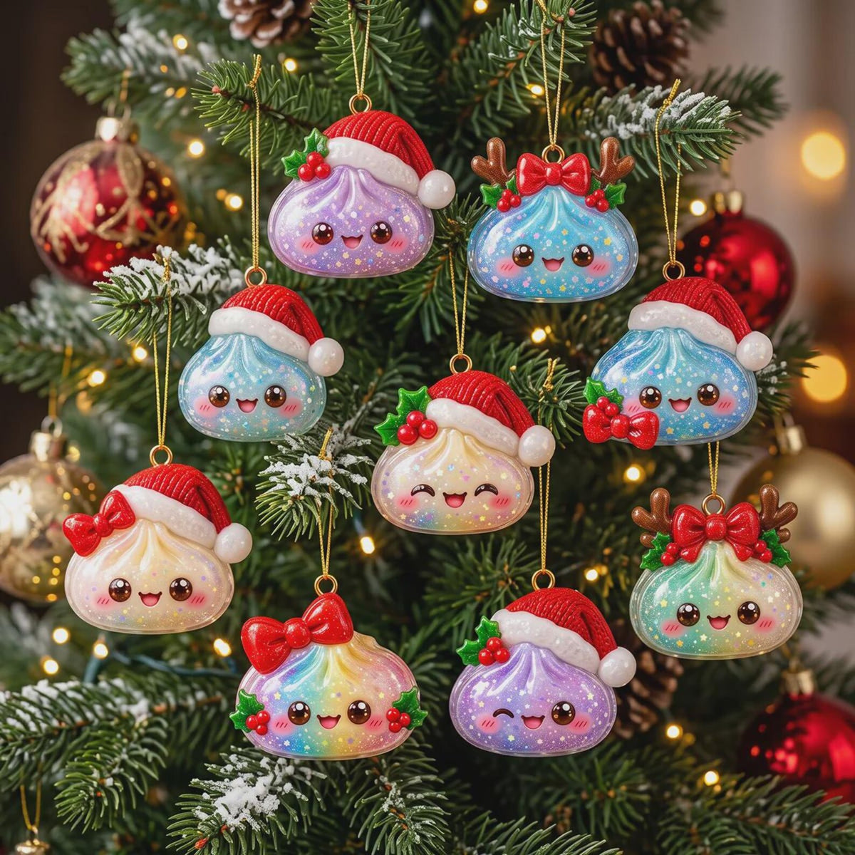 Dumpling Squishy Hunter Christmas Advent Calendar 2026 - 24 Day Spirits Countdown, Acrylic Charms Blind Box - Gift For Family d2617649-c00b-4dd2-b19b-34aac5bb8411-il_1588xN.8648878345_265a.jpg