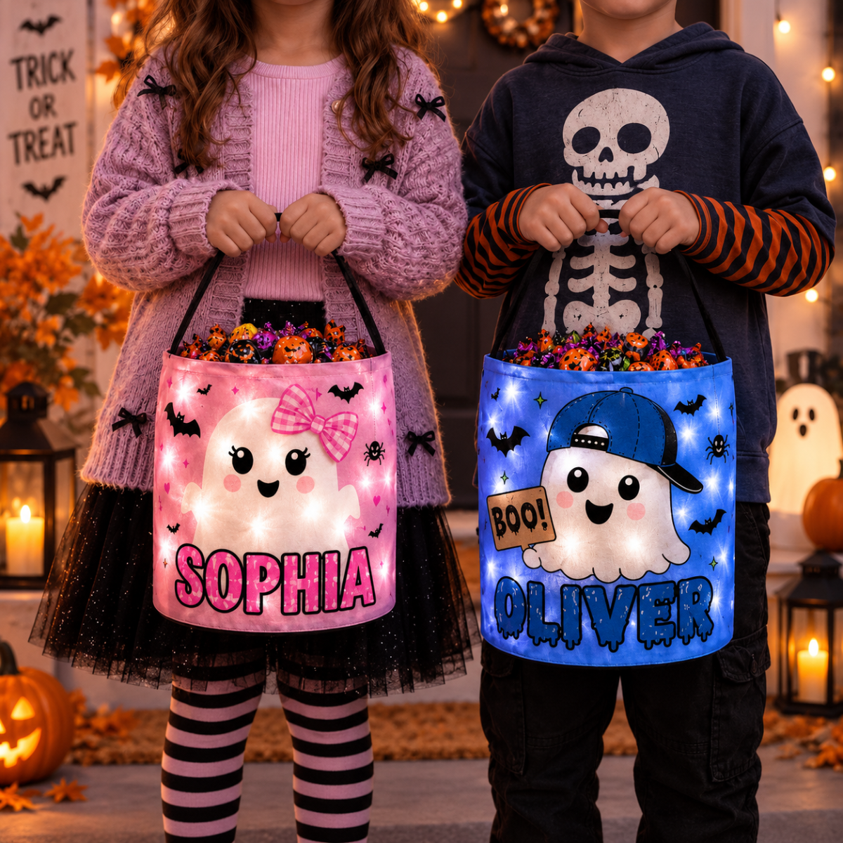 Personalized LED Ghost Trick-or-Treat Bucket – Custom Name Light-Up Halloween Candy Basket, Cute Spooky Treat Bucket for Kids & Ghost Lovers d26fa267-9805-41d9-aa30-c00092b24116-3.png