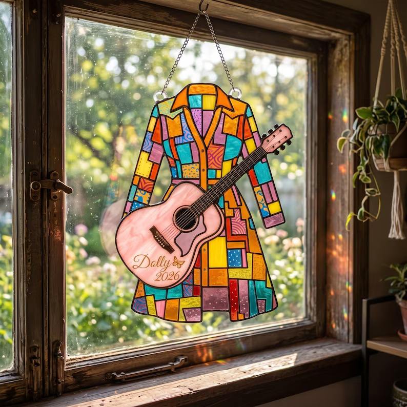 Dolly Parton Coat of Many Colors Acrylic Suncatcher, Coat of Many Colors Window Hanging, Christmas Gift,Dolly Lover Gift d27017d5-d6aa-46e7-99cb-a83a1816e103-il_794xN.8594967179_56w9.jpg