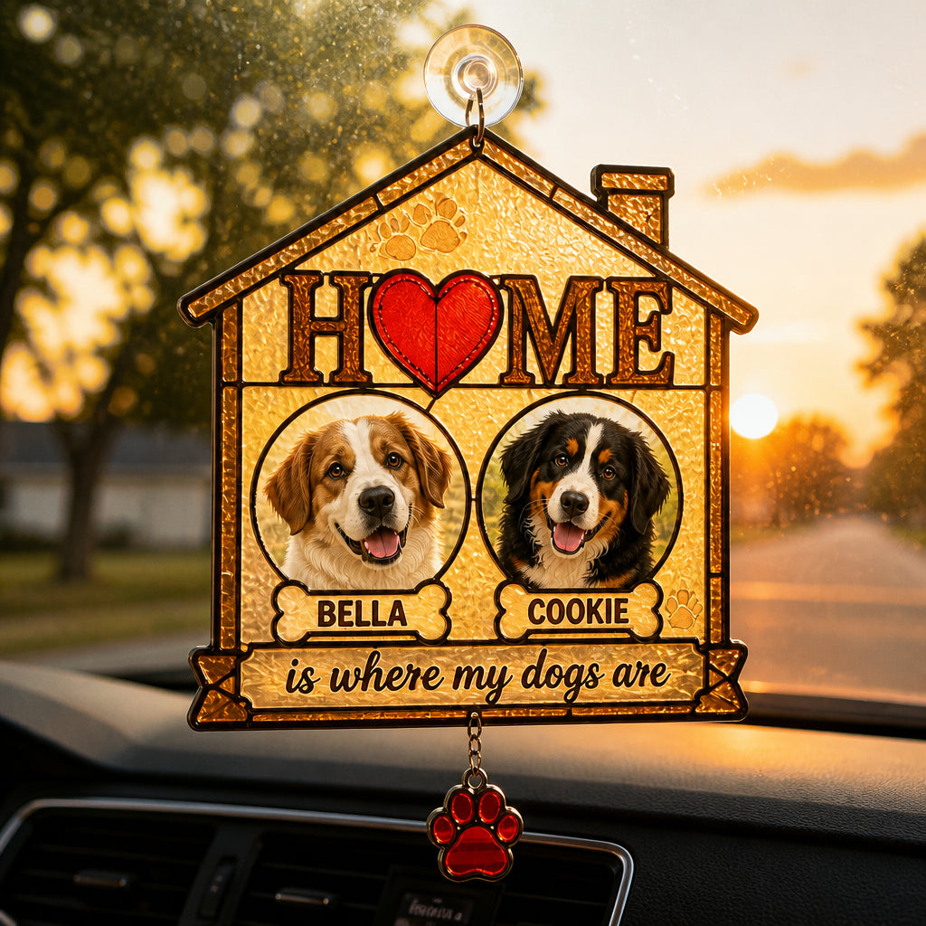 HOME Is Where My Dogs Are – Custom Pet Photo Doormat - Personalized 1 Layered Suncatcher with Charm d27c2d1d-dfa8-4362-b131-ed129f46acd5.jpg