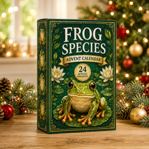 Wild Frog Advent Calendar 2026 - 24-Day Festive Countdown, Acrylic Charms Blind Box - Gift For Frog Lovers d28adc43-a857-4d5f-b7f5-9918e67db118-frog-box-1.png