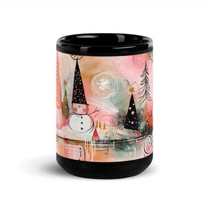 Personalized Christmas Mug, Custom Name Whimsical Winter Wonderland Mug, Boho Holiday Coffee Cup, Black Ceramic Mug, Gnome Snowman Gift d2978ca6-ca85-4d0f-a525-2462ef9c006a-r9.jpg